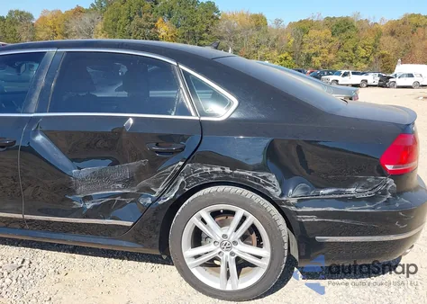 2012 Volkswagen Passat 3.6L V6 Sel Premium из США, поврежденный, VIN 1VWCM7A30CC010269